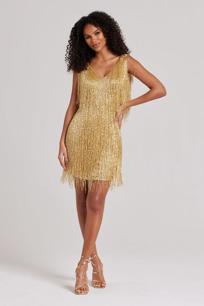 gold nye dress