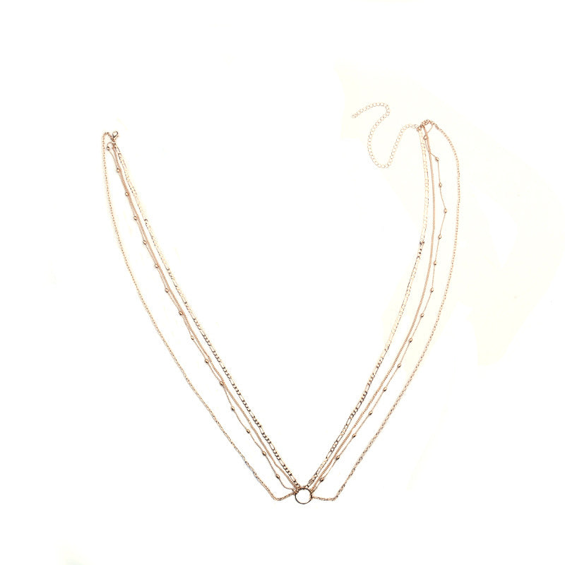 Wild Rose Body Chain Necklace