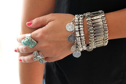 Silver Bohemian Bracelet