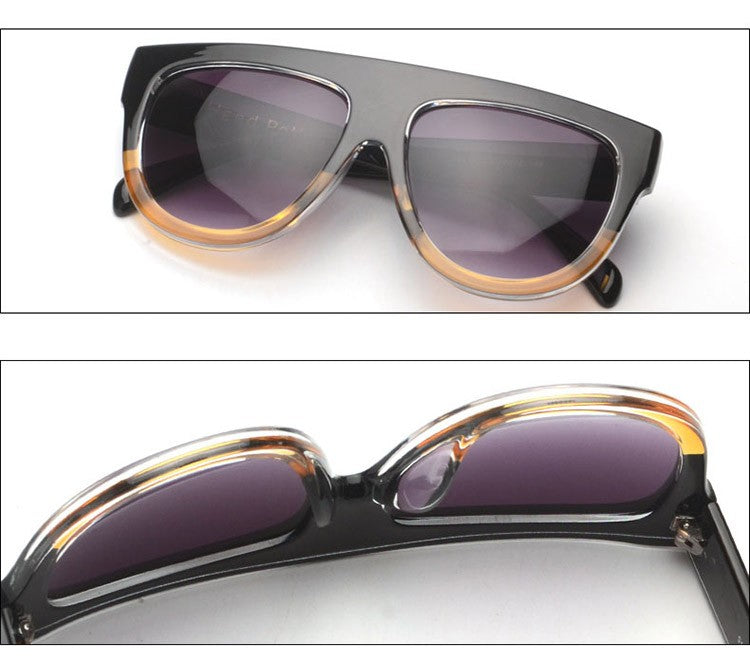 Amaro Flat Top Gradient Sunglasses