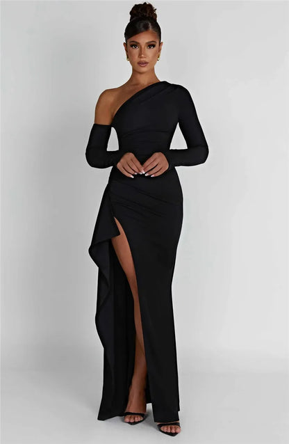 black formal dress