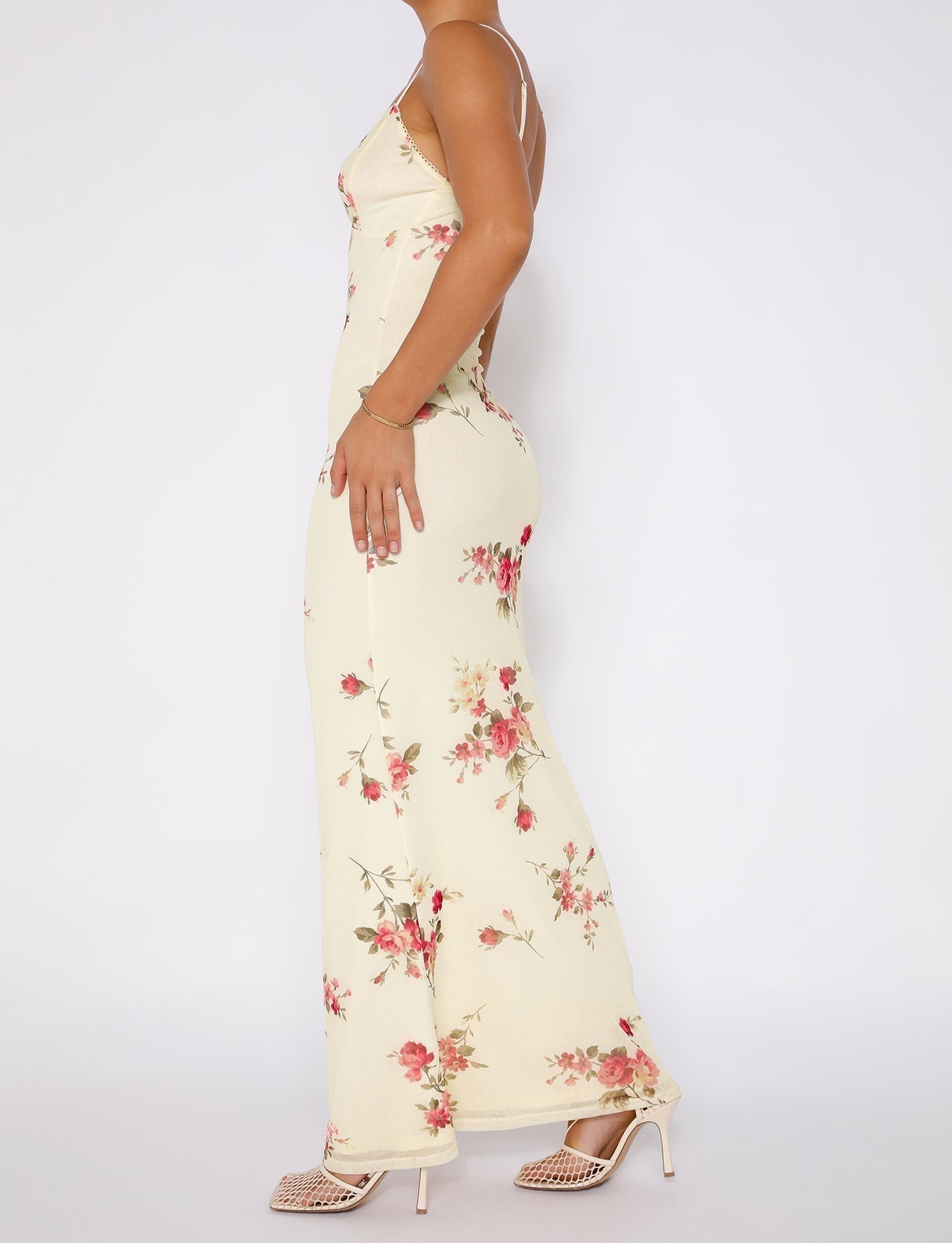Bodycon Floral Maxi Dress - Beachside Bunny Bodycon Floral Maxi Dress - Beachside Bunny